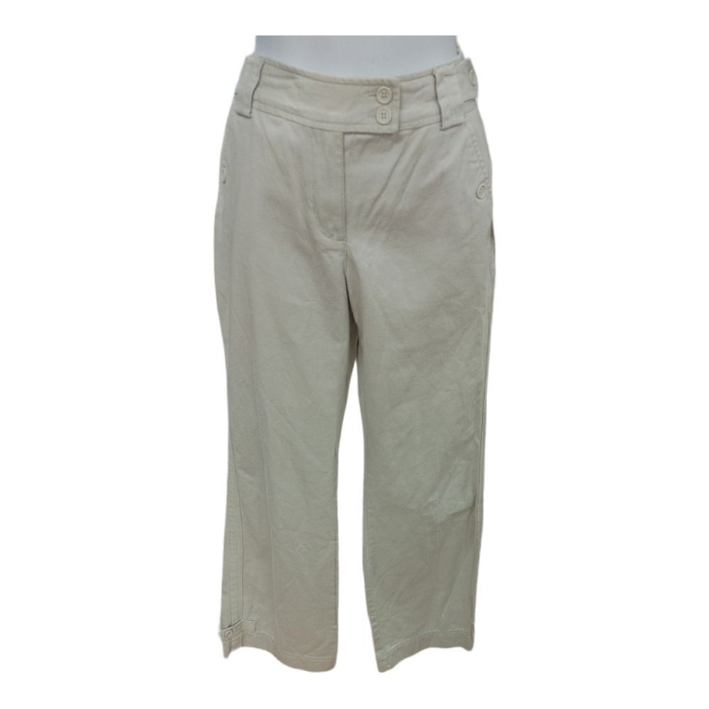LADIE'S JUNIOR CARIBBEAN JOE SAND LOW RISE COTTON JEAN. SIZE 6